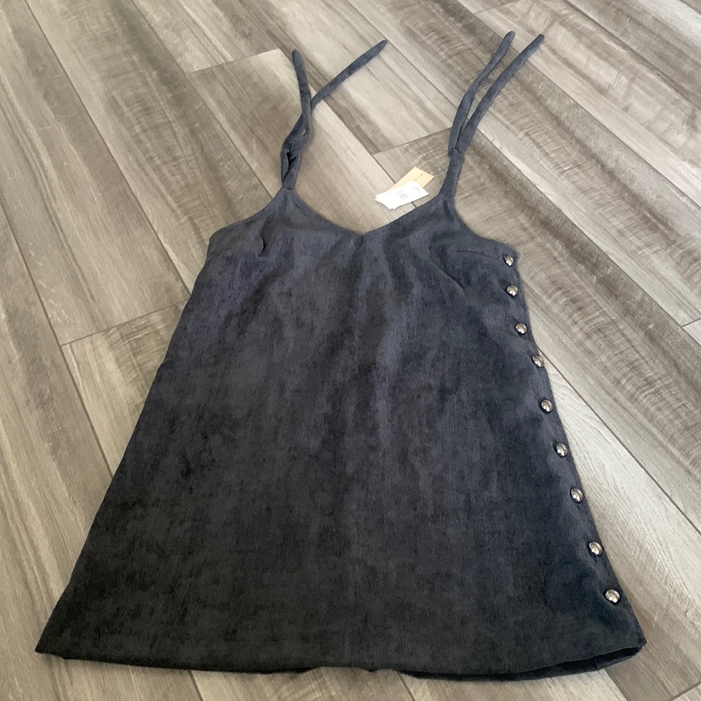 NWT Black Corduroy Dress